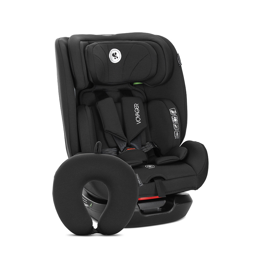10072072501_1_fb56bfd7 Автокресло 40-150 см Lorelli VOYAGER i-SIZE с подушкой Black — изображение 1
