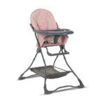 Стульчик для кормления Lorelli BONBON NEW Rose Leather