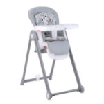 Стульчик для кормления Lorelli PARTY Cool Grey LEATHER