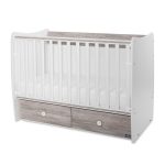 Кроватка детская Lorelli MATRIX NEW WHITE/ARTWOOD