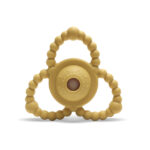 Силиконовый прорезыватель-погремушка Lorelli Yellow