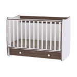 Кроватка детская Lorelli DREAM New White Walnut