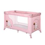 Кровать-манеж Lorelli MOONLIGHT 1 Beige Rose Rabbits