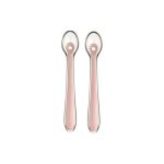 Набор 2 силиконовые ложечки в футляре, Pink