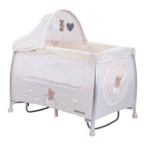 Кровать-манеж DREAMY BEAR 2 Levels Beige