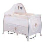 Кровать-манеж DREAMY BEAR 2 Levels Beige