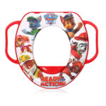 Мягкое сиденье на унитаз с ручками Lorelli DOGS White