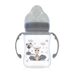 Бутылочка для кормления с ручками 250 ml, Lorelli Icy Grey