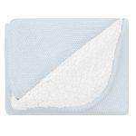 Детский вязаный плед 75*100 см, Sherpa Dream Big Blue