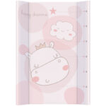 Пеленальная доска на мягкой основе 50*80 см, Hippo Dreams