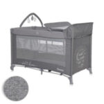 Кровать-манеж Lorelli NOEMI 2 Plus Cool Grey Star