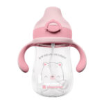 Поильник из тритана с носиком 300мл Bear with me Pink