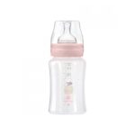Бутылочка для кормления 240мл Hippo Dreams Pink