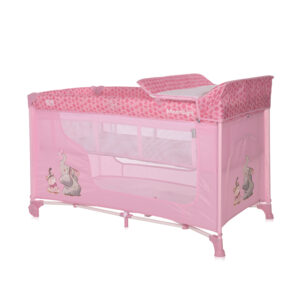 Кровать-манеж Lorelli MOONLIGHT 2 Mellow Rose FELLOWS