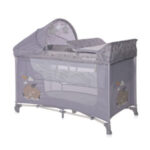 Кровать-манеж Lorelli MOONLIGHT 2 PLUS Grey DREAM