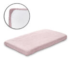 Простынь на резинке 98x65cм для кроватки-колыбели Lorelli SKY Pink