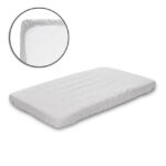 Простынь на резинке 98x65cм для кроватки-колыбели Lorelli SKY Grey