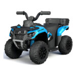 Мини-квадроцикл на аккумуляторе, для детей 18-36 мес, ATV RACER 155 Blue