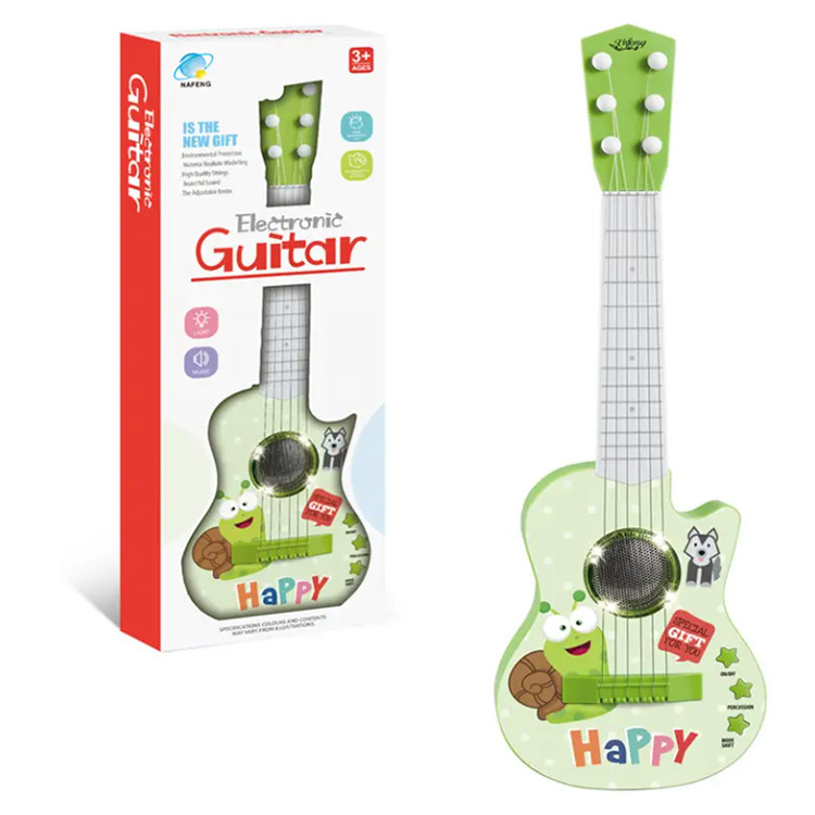 601905-0 Детская гитара Guitar Electronic HAPPY, 54 см — изображение 1