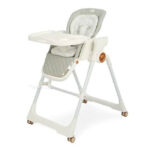 Электронный стульчик-качели 2-в-1 Glamvers MATEO Light Grey