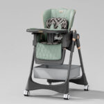 Стульчик-качели 2в1 Kidilo ROYAL Green