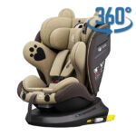 Автокресло 0-36 kg Kidilo TEDDY Isofix Brown