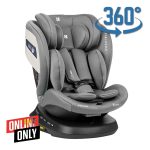 Автокресло 40-150 см  Kikkaboo i-CRUISE Isofix Light Grey