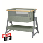 Кроватка приставная Kikkaboo NANNA 2 Army Green