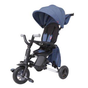 Трицикл складной QPlay NOVA Plus Rubber Blue