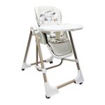 Стульчик-качели 2-в-1 Glamvers SELENA NEW White