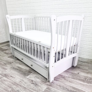 Кроватка деревянная Glamvers SOFIA New White