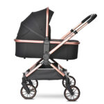 Коляска 3-в-1 Lorelli REYA Black Jasper