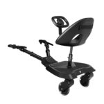 Подножка для коляски для второго ребёнка с сиденьем  Kikkaboo ALLY Black XL