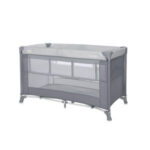Кровать-манеж Lorelli TORINO 2 Grey STRIPED ELEMENTS