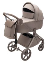 Коляска 2 в 1 Bair Pixel Chrome Eco PC-06 velvet chocolate — изображение 2