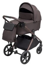 Коляска 2 в 1 Bair Pixel Chrome Eco PC-06 velvet chocolate — изображение 5